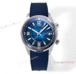 Swiss Grade One Jaeger-LeCoultre Polaris Date Cal.9015 Watch in Blue Rubber Strap